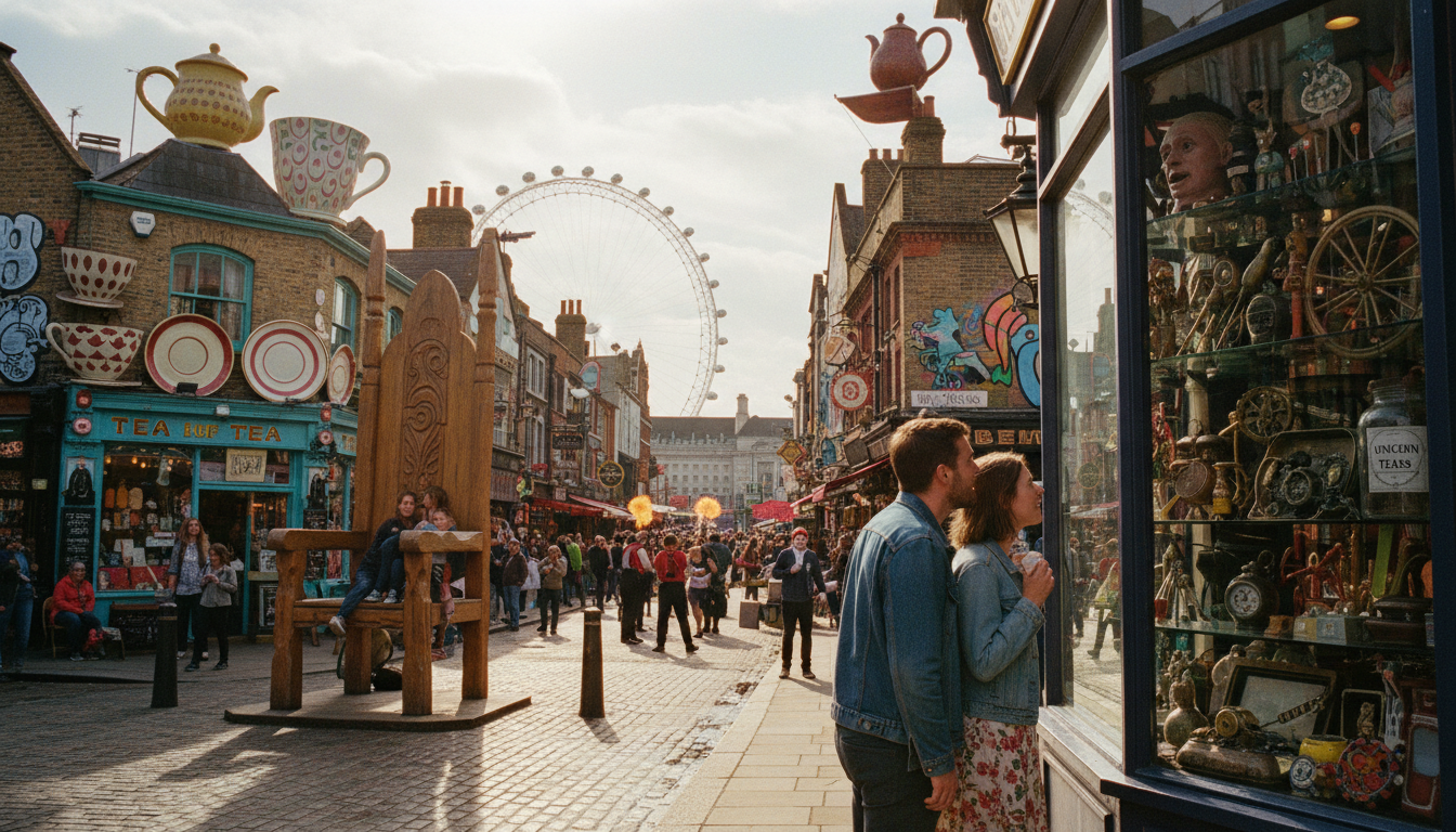 weird attractions in london